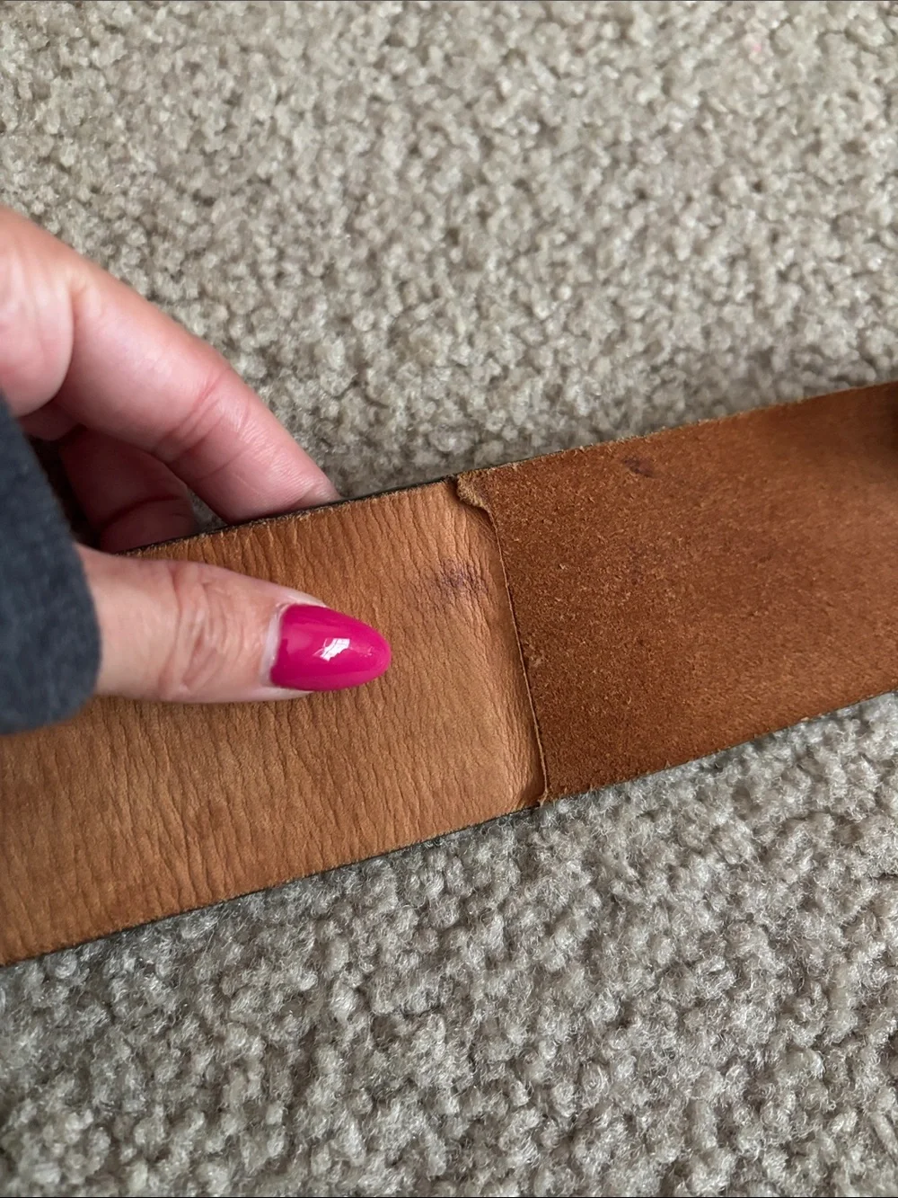 Lucky Brand Leather Belt size XS/S